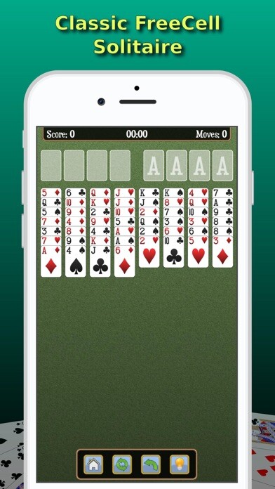 Emulate iPhone app FreeCell Solitaire [Card Game] using MyAndroid